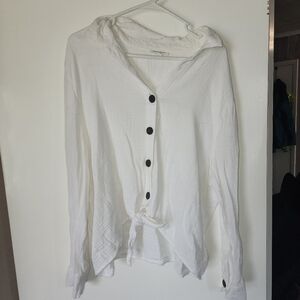 White Button-Up